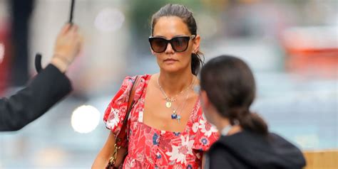 Katie Holmes Ulla Johnson Floral Dress Is A Perfect Summer Look