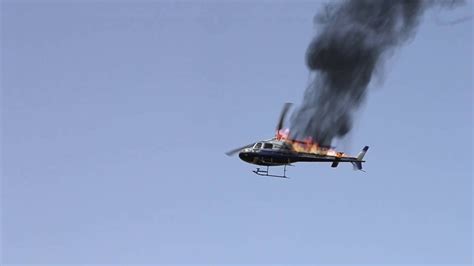 Helicopter Burning And Exploding 1080p Youtube