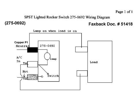 Basic spst red rocker switch. Lighted Rocker Switch Wiring Diagram 120v | Decoratingspecial.com