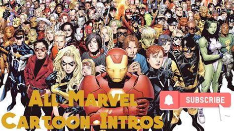 All Marvel Cartoon Intros Youtube