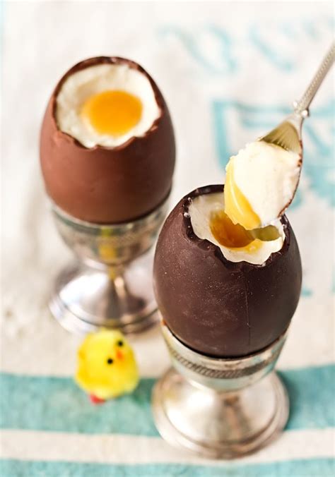 cheesecake filled chocolate easter eggs passion for cooking