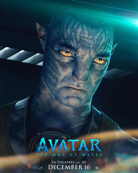 “avatar The Way Of Water” Character Posters Released Whats On