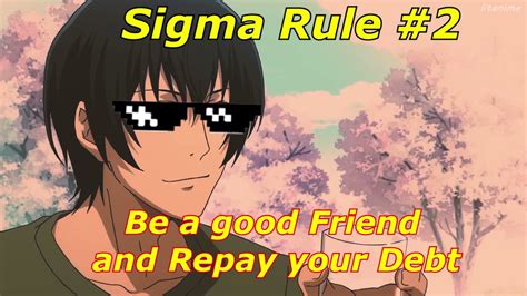 Anime Sigma Rule 1 2 3 Youtube