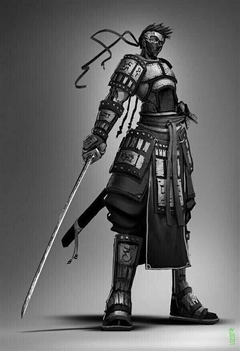 Ninja Samurai Ninja Art Concept Art Characters Armor