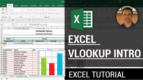 Excel Tutorial VLOOKUP Intro - YouTube