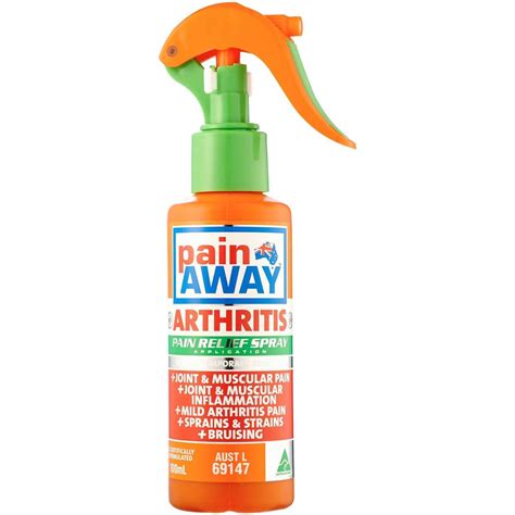 Pain Away Arthritis Pain Relief Spray 100ml Woolworths