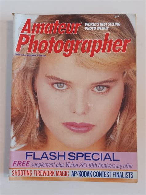 Rare Vintage Amateur Photographer Magazines 1986 Ebay