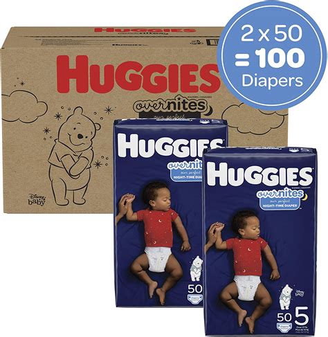 Huggies Overnites Diapers Size 5 Size 5 100 Count