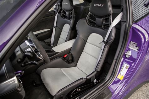 2016 Porsche 911 Gt3 Rs Front Interior Seats Motor Trend En Español