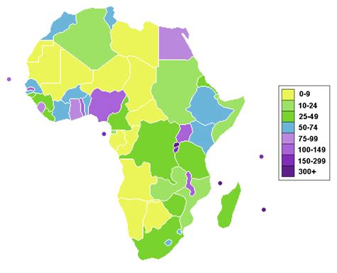 Africa Population Density