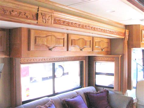 See more ideas about remodeled campers, rv interior, interior remodel. Wood Carved Grapes and Vines - RV Interior | Wood trim ...