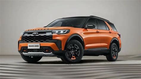 Ford Explorer Kunlun Peak Edition Special Edition For China Presented