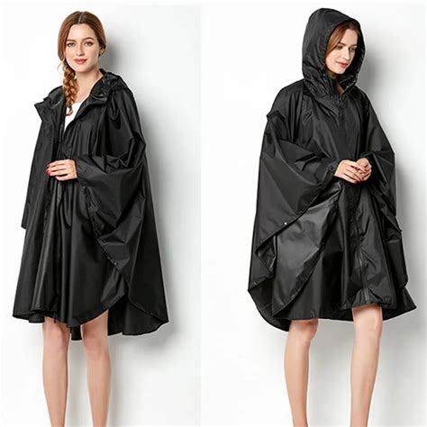Raincoat Women Men Waterproofrain Wear Outdoors Backpack Rain Coat