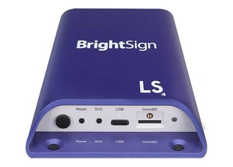Brightsign Ls424 Digital Signage Player Ls424 Tv And Video