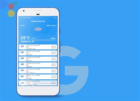 Tutorial Membuat Aplikasi Ramalan Cuaca Dengan Android