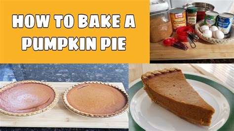 How To Bake A Pumpkin Pie Quick And Easy Fall Desserts Youtube