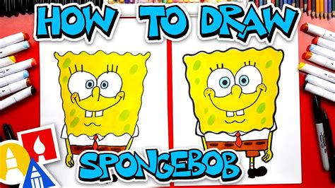 How To Draw Spongebob Squarepants Youtube