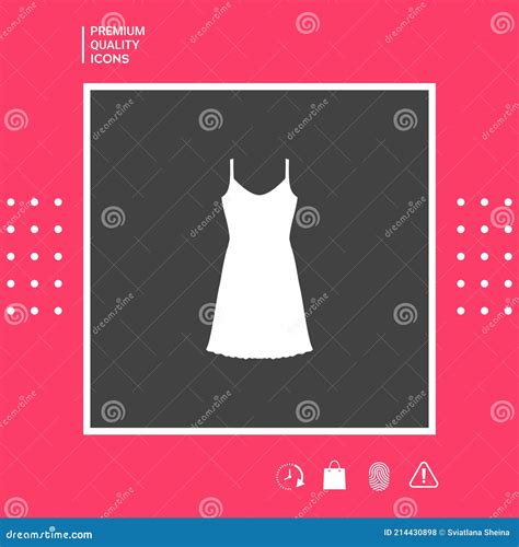 Sundress Evening Dress Combination Or Nightie The Silhouette Menu Item Elements For Your