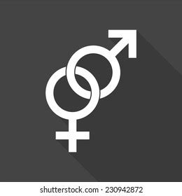 Male Female Sex Icon Vector Illustration Stock Vector Royalty Free