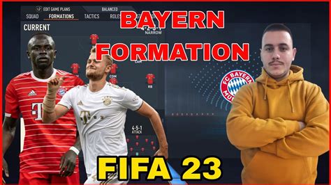 Bayern Fifa 23 Formation And Tactics Youtube