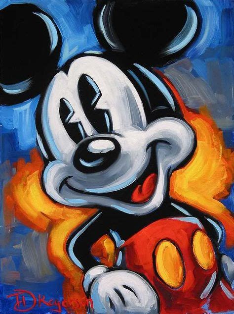 Mickey Mouse Painting Painting Ideas Mickey Mouse Art Disney Art