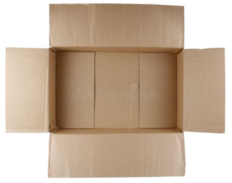 Cardboard Box Inside View Stock Photo Image Of Packet 30688656