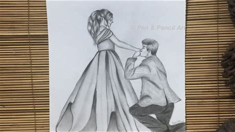Romantic Couple Pencil Sketches Couple Drawings Easy Drawings Pencil