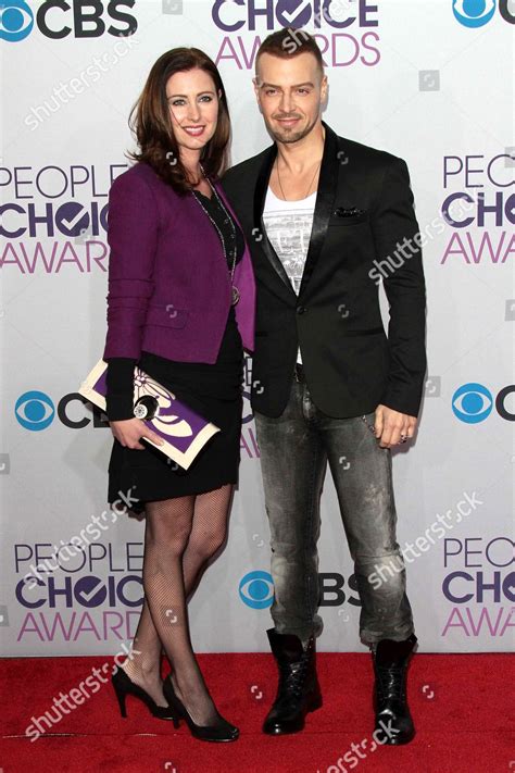 Joey Lawrence Wife Chandie Yawnnelson Editorial Stock Photo Stock