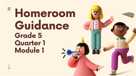 Melc Based Homeroom Guidance Grade 5 Quarter 1 Module 1 Youtube