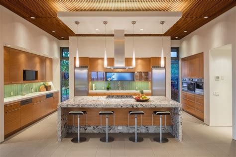 Your modern design needs to accommodate all these activities, which is why kitchen remodels are more popular than ever. Contemporary Kitchen Ceiling Designs | Dandk Organizer