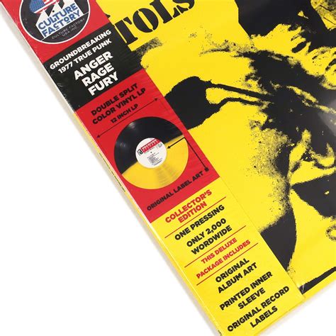 Sex Pistols No Future Uk Indie Exclusive Colored Vinyl Vinyl Lp —