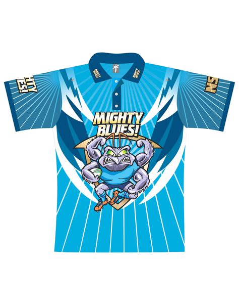 Nsw Mighty Blues Polo Shirt Amazing Shirts Tropic City Sportswear