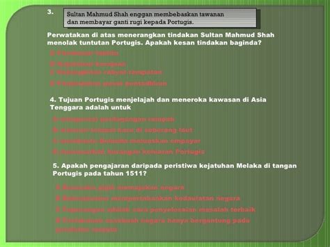 Faktor Kejatuhan Kesultanan Melayu Melaka Masalah Perpaduan Kejatuhan