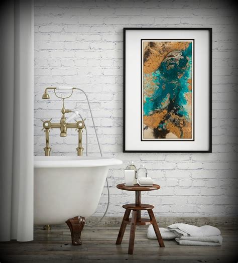 Top 15 Of Abstract Wall Art For Bathroom
