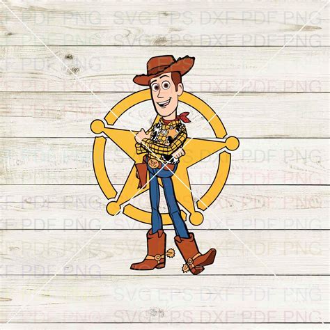 Toy Story Svg Woody Disney Dxf Clipart Svg Files For Images And