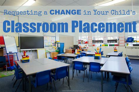Requesting A Change In Your Childs Classroom Placement