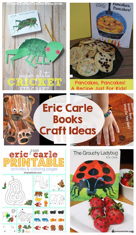 This is a coloring book i made for the preschoolers i work with. Eric Carle Books - Craft Ideas - The Crafting Chicks