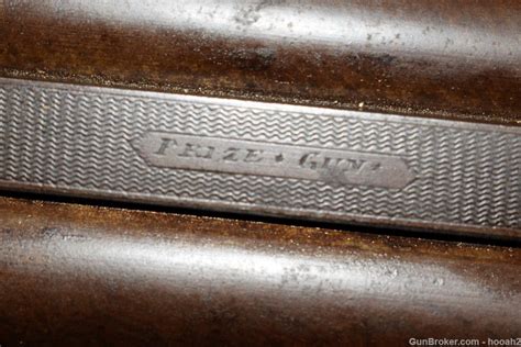 Highly Engraved John P Lovell Sons Sxs Hammer Shotgun G Prize Gun