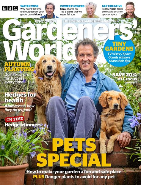 Bbc Gardeners World Magazine October Back Issue