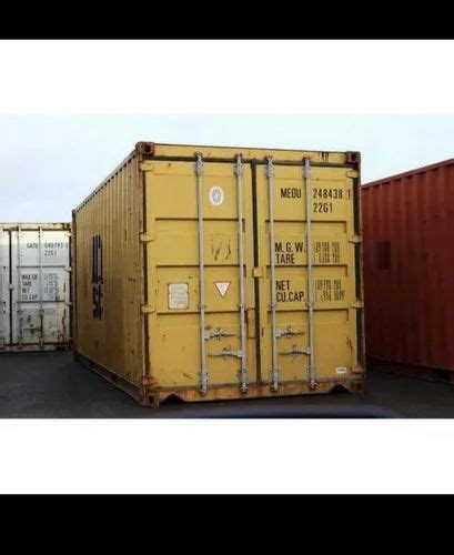 Galvanized Steel 40 Feet Used Intermodal Shipping Container Capacity