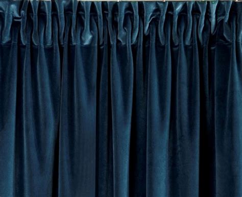 Luxury Dark Blue Velvet Curtains Velvet Indygo Blue Curtain 140 X 270