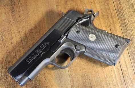Colt Officers Model 1911 Compact Pistol 45 Acp For Sale At Gunauction