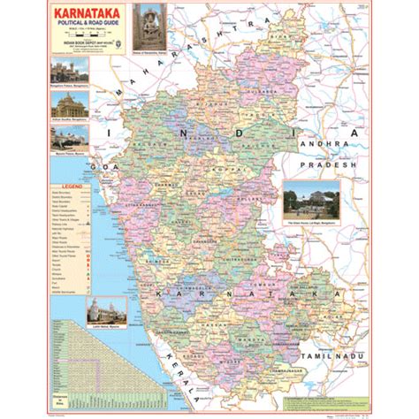 Political Map Of Karnataka Political Shades Simple Map Of Karnataka