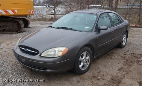 2003 Ford Taurus Ses In Tracy Mo Item Ep9293 Sold Purple Wave