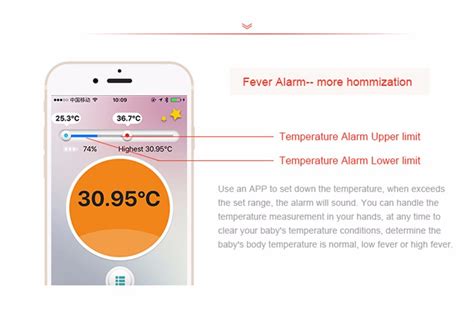 Upmobi focus on appstore promotion over 5 years!visit us on: Mini Intelligent Body Temperature Tracker Digital ...