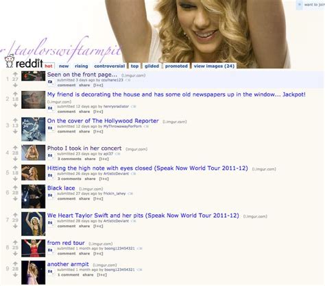 Meet The Online Community Obsessed With Taylor Swift S Armpits The Daily Dot
