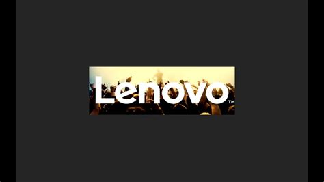 Lenovo Boot Animation 2018 Youtube