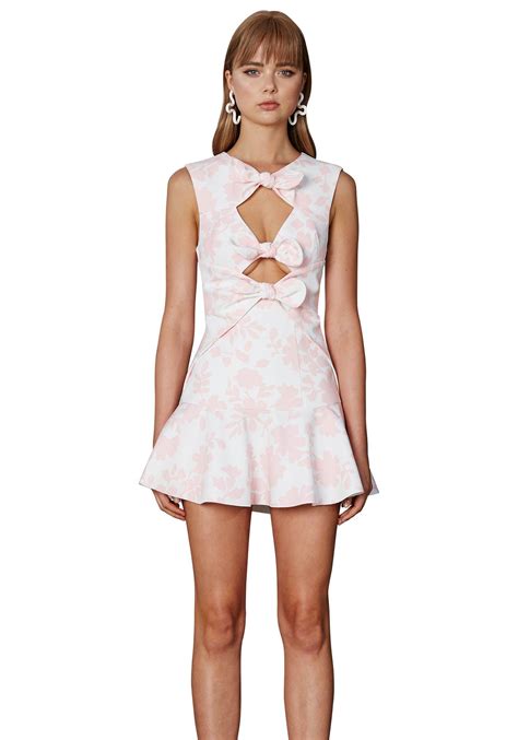 Browse their collection of lavish. BY JOHNNY. Flower Shadow Bow Mini Dress | Contemporary ...