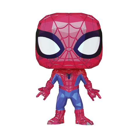 Buy Pop Spider Man Facet At Funko