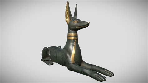 Anubis Statue Buy Royalty Free 3d Model By Jorden Estes Jordenestes20 [bee8045] Sketchfab